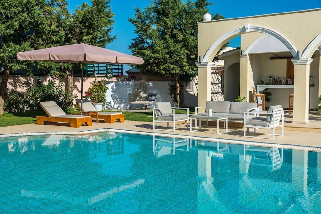 Casa Di Voz Shared Villa Studios With Free Gym Services By "Elite" Gaitani Dış mekan fotoğraf